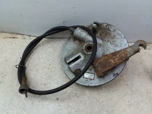 Yamaha GT80 GT1 GTMX Front Wheel Brake Plate 1970s PA RP-1