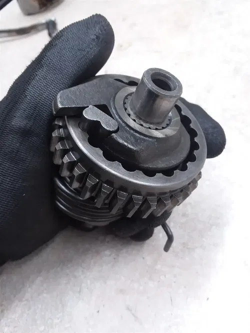 Honda 350 XL XL350-K0 1974 Engine Kickstarter Spindle Shaft PA 1974 AP-351