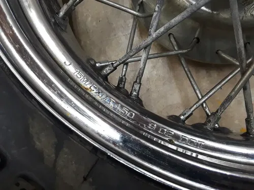 Yamaha 1100 VSTAR CUSTOM XVS Good Rear Wheel Rim 2003 2004 PA AP-203