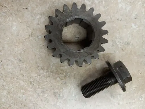 Honda 250M CR250M ELSINORE Engine Crank Gear & Bolt 1973 1974 AP-163