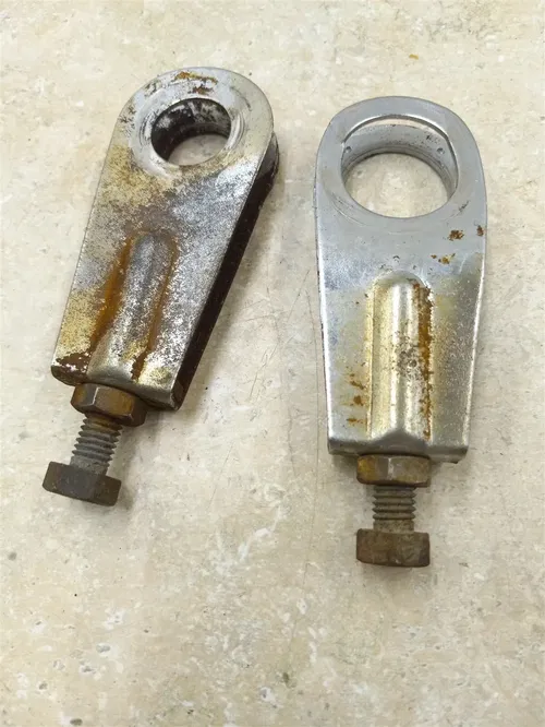 Kawasaki 250 A1 A1-SS A1SS Chain Adjusters 1968 1969 PA AP-156