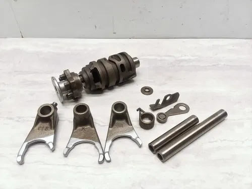 KAWASAKI 2000 SUPER SHERPA KL-250 ENGINE SHIFT DRUM FORK LOT PA AP-208