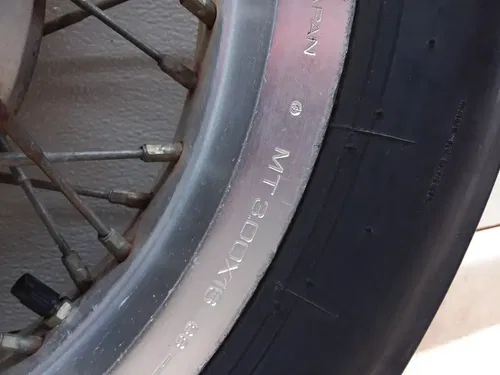 1981 Kawasaki CSR KZ650-H Rear Wheel & Tire Assembly PA AP-295