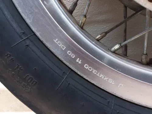 1981 Kawasaki CSR KZ650-H Rear Wheel & Tire Assembly PA AP-295