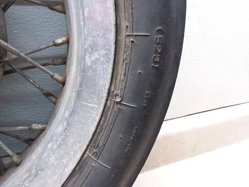 1981 Kawasaki CSR KZ650-H Rear Wheel & Tire Assembly PA AP-295