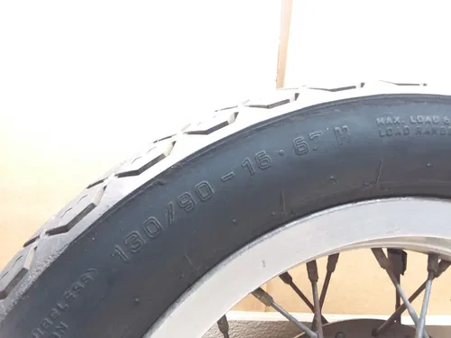 1981 Kawasaki CSR KZ650-H Rear Wheel & Tire Assembly PA AP-295