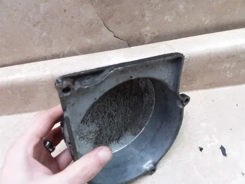 Suzuki 400 TM400 TS400 OEM Left Stator Cover 1971 1972 1973 AP-