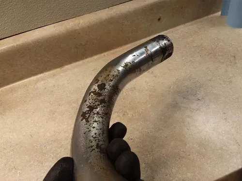 Yamaha 250 YDS3 YDS-3 Catalina Right Exhaust Header Pipe1965 PA AP-317