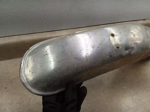 Honda SL350 Bent Front Fender Customized 1972 PA RP-