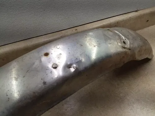Honda SL350 Bent Front Fender Customized 1972 PA RP-
