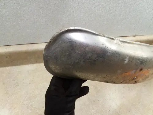 Honda SL350 Bent Front Fender Customized 1972 PA RP-