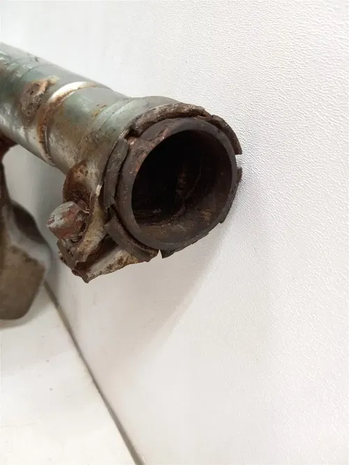 Yamaha 500 SR SR500 Rusted Exhaust Muffler 1978 1979 PA AP-122