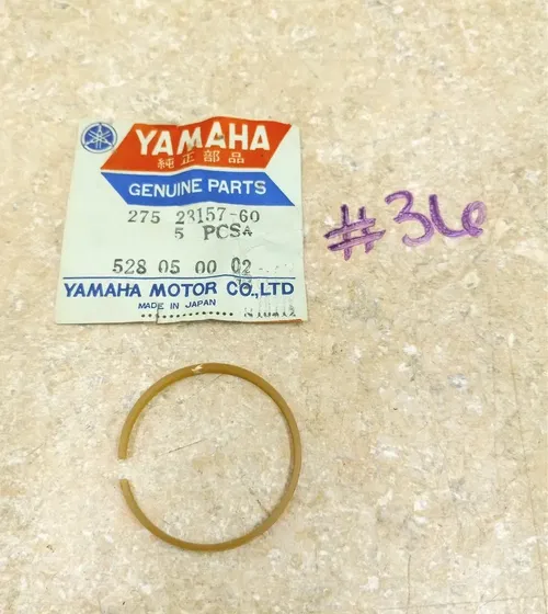 275-23157-60 Yamaha LOT OF 5 Piston Ring 1970 RT1, DT1MX, RT1M AP-190 #36