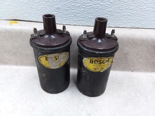 Bosch BMW R60 R65 R90 R75 6 COLT Ignition Coils Pair 60s 70s RP-8