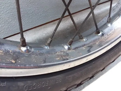 VTG 1976 Honda CB360-T Rear Wheel & Kings Tire PA AP-303