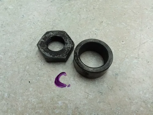 Yamaha DT1 Engine Countershaft Transmission Nut & Spacer 1969 1970 1971 AP-256