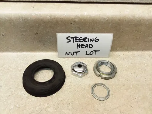 1995 Suzuki GSXR 1100 Steering Head Nut Hardware Lot GSXR1100-W PA AP-304