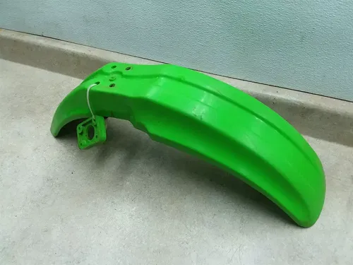 Kawasaki KX80 KDX80 Original Front Fender & Mount Unit 1987 RP-