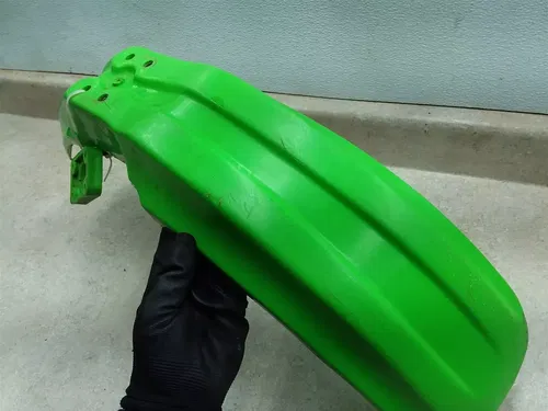 Kawasaki KX80 KDX80 Original Front Fender & Mount Unit 1987 RP-