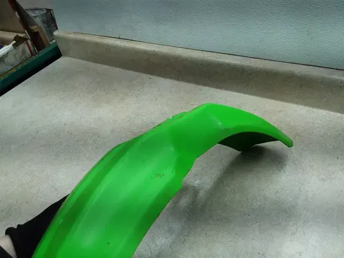 Kawasaki KX80 KDX80 Original Front Fender & Mount Unit 1987 RP-