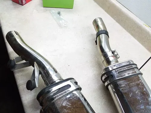 Kawasaki ZG1000 CONCOURS Delkevic NICE Exhaust Mufflers 2005 2004 PA AP-318