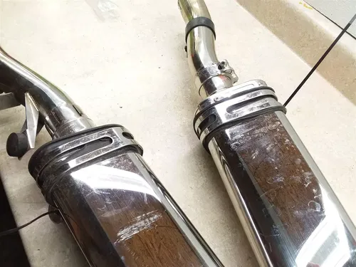 Kawasaki ZG1000 CONCOURS Delkevic NICE Exhaust Mufflers 2005 2004 PA AP-318