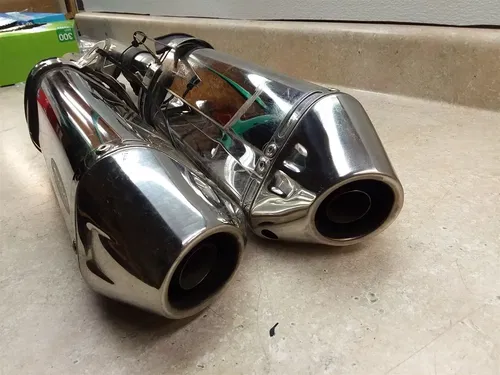 Kawasaki ZG1000 CONCOURS Delkevic NICE Exhaust Mufflers 2005 2004 PA AP-318