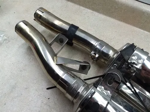 Kawasaki ZG1000 CONCOURS Delkevic NICE Exhaust Mufflers 2005 2004 PA AP-318