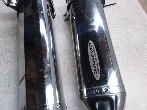 Kawasaki ZG1000 CONCOURS Delkevic NICE Exhaust Mufflers 2005 2004 PA AP-318