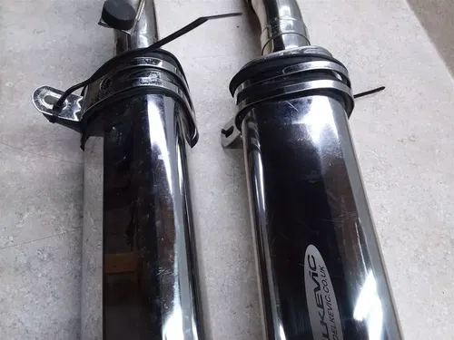 Kawasaki ZG1000 CONCOURS Delkevic NICE Exhaust Mufflers 2005 2004 PA AP-318