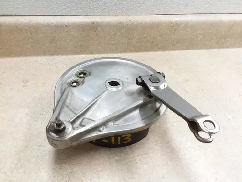 Honda 500 CX CX500-CUSTOM Nice Shape Rear Wheel brake Plate 1979 PA AP-113