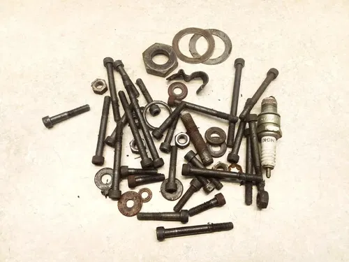 Yamaha SC500 1973 1974 Engine Bolts Case & Cover Hardware Lot PA AP-275