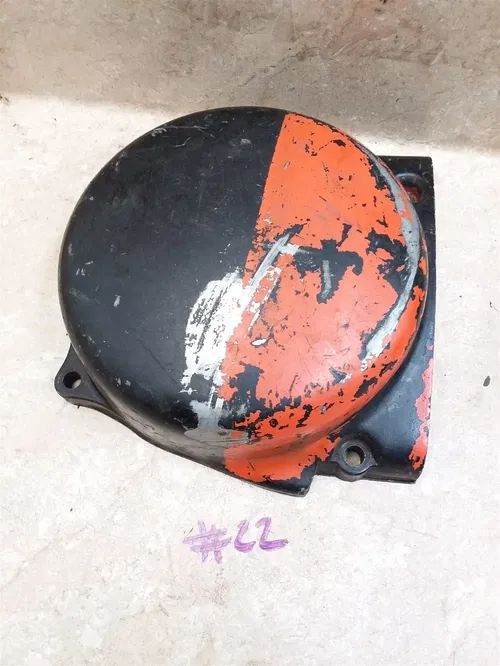 Yamaha YZ125 MX175 Engine Left Stator Cover 1974 1975 #22 AP-247