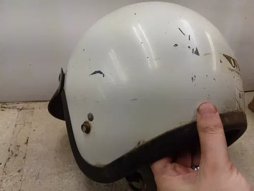 Bell RT R-T Vintage 10-74 1974 1975 Motorcycle Helmet 1970s