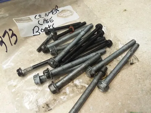 Kawasaki EX250 Ninja Engine Crankcase Case Bolts 2008 PA AP-373