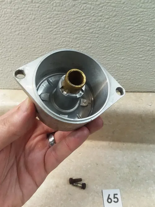 Honda 400 CM400 Carburetor Top Cover & screws 1980 1981 #65 UO AP-