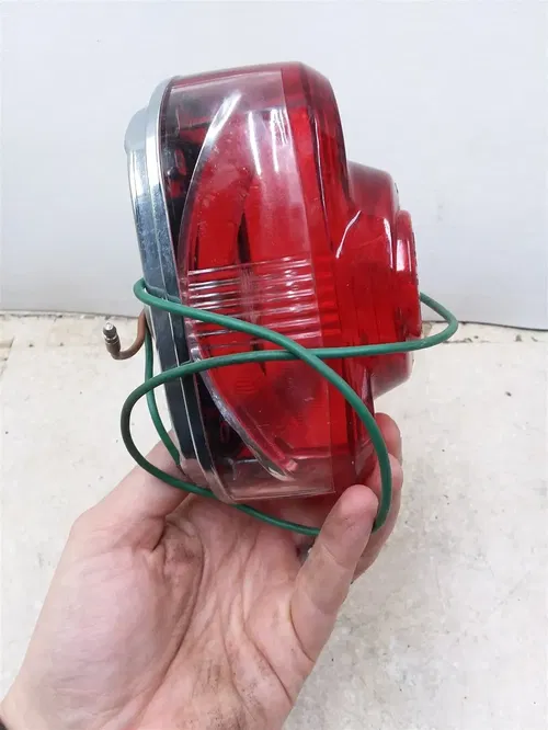 Honda NOS Stanley HM-5RC Taillight Base & Lens Unit CL77 CB77 CT90 ? 60s PA RP-