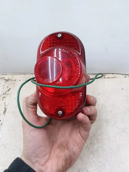 Honda NOS Stanley HM-5RC Taillight Base & Lens Unit CL77 CB77 CT90 ? 60s PA RP-
