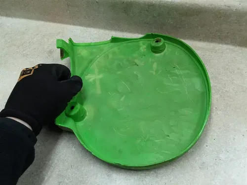 Kawasaki KX125 KX420 Left Side Cover Panel 1980 1981 RP