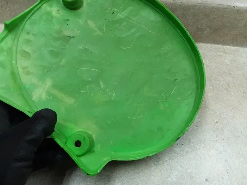 Kawasaki KX125 KX420 Left Side Cover Panel 1980 1981 RP