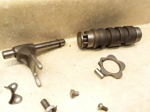 Yamaha 250 DT1-F Engine Shift Drum Forks 1972 1973 PA AP-255