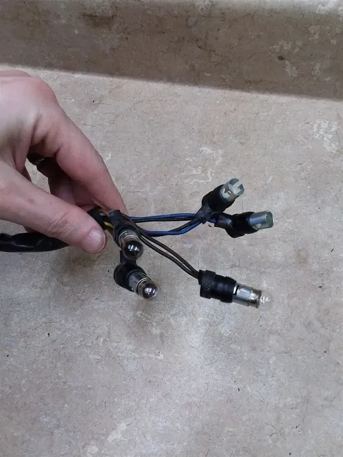 Yamaha 500 SR500 Good Tach Tachometer Gauge Harness Wires 1978 1979 RP-6