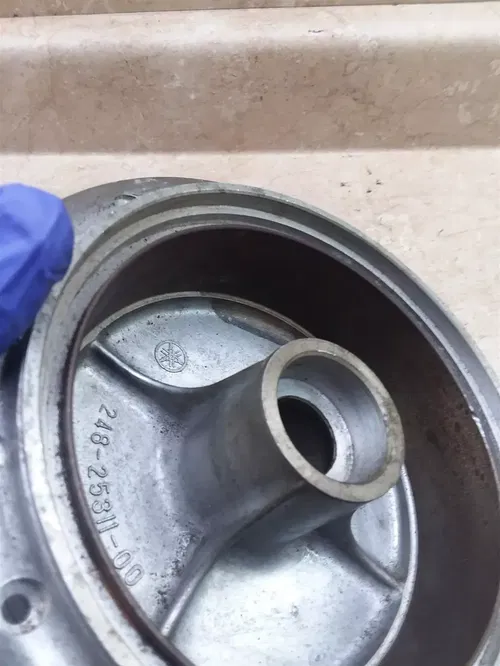 YAMAHA REAR WHEEL HUB AT1 AT2 AT3 CT1 CT2 CT3 DT125-248-25311-00 NOS PA