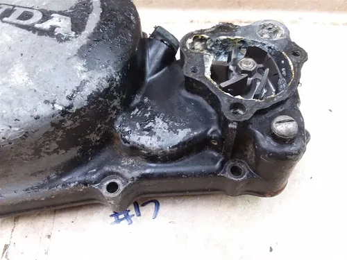 Honda 500 CR CR500-R Engine Left Water Pump Clutch Cover 1985 AP-235 #17