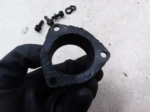 Suzuki 250 RM250 Engine Exhaust Flange 1976 1977 Vintage PA AP-429