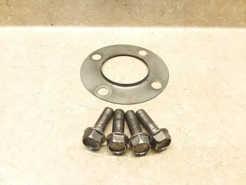 1981 Kawasaki CSR KZ650-H Front Wheel Disc Rotor Bolts & Plate PA AP-295