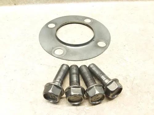 1981 Kawasaki CSR KZ650-H Front Wheel Disc Rotor Bolts & Plate PA AP-295