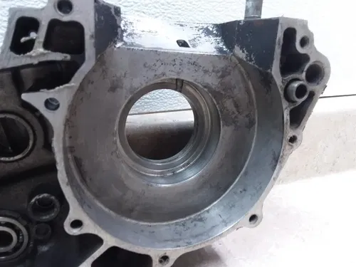 Yamaha 490 ITT490 Engine Damaged LEFT Crankcase 1983 1984 PA AP-130