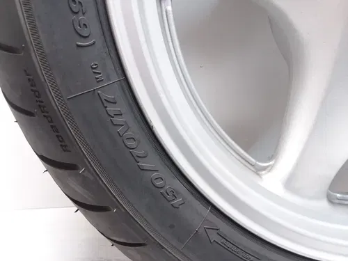 SUZUKI VX-800 1990 VX800 FRONT WHEEL & TIRE PA AP-209
