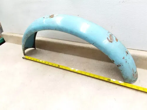 Triumph T120 ? TR6 ROLLED British Ribbed OEM Front Fender 1950s 1960s RP-8